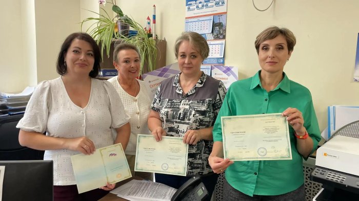 Работники предприятия продолжают учиться и повышать свои профессиональные знания