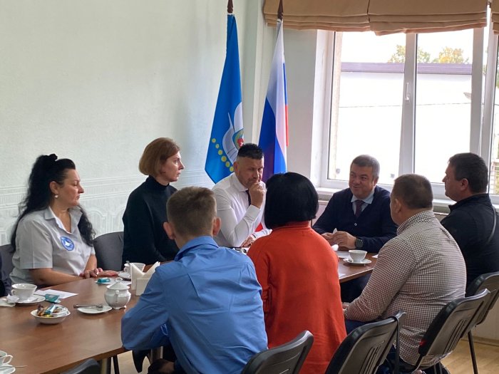 Ежегодная встреча с водителями предприятия.