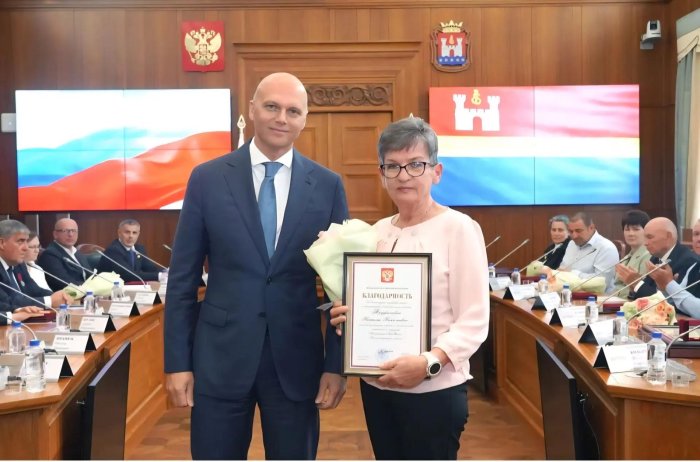 Высокое признание на государственном уровне. Сотрудники АО «Калининград-ГорТранс» удостоены Благодарности Президента РФ!