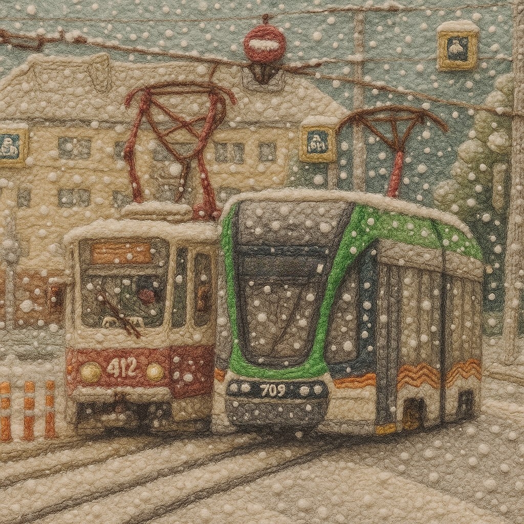 Мы тоже «повязали»! Встречайте ГорТранс в уютном нейросетевом свитере Мы тоже «повязали»! Встречайте ГорТранс в уютном нейросетевом свитере