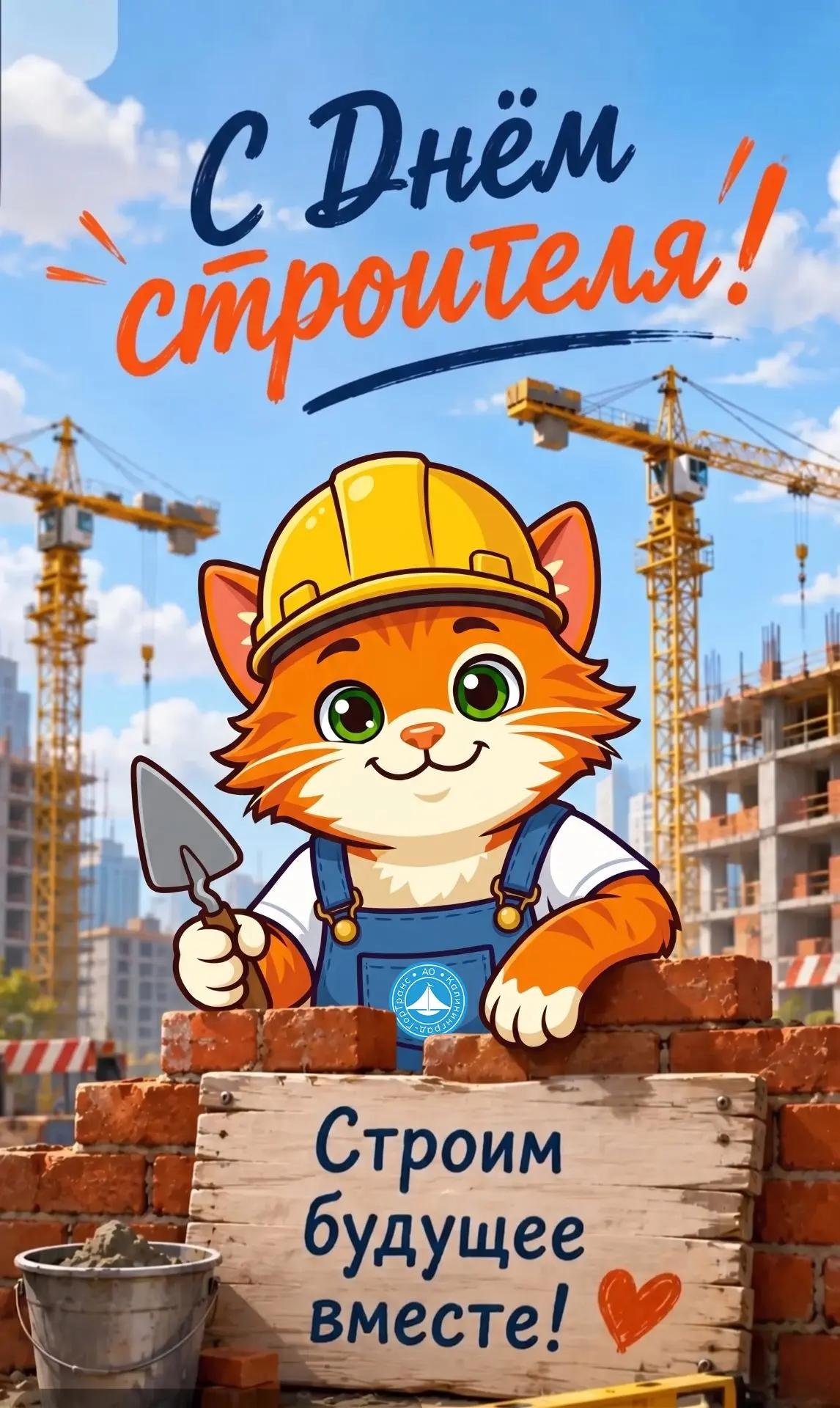 С Днём строителя! С Днём строителя!