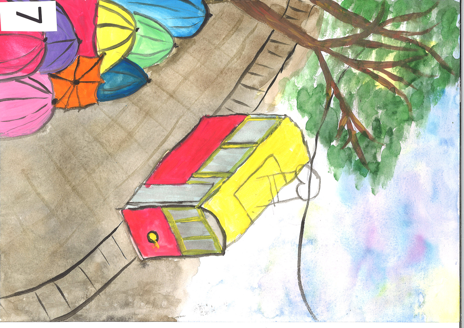 Конкурс детского рисунка МКП Калининград-ГорТранс