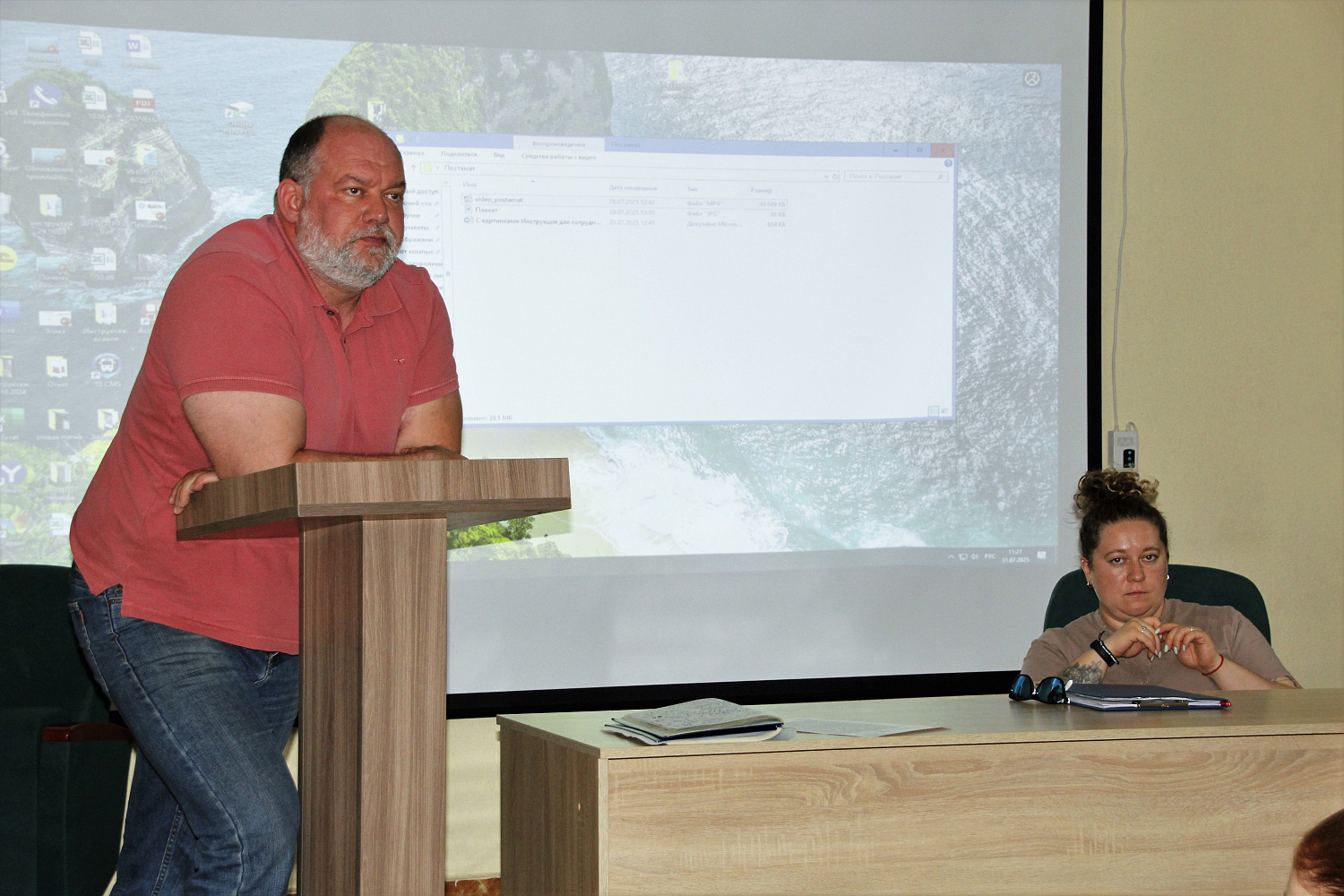 В АО «Калининград-ГорТранс» прошёл инструктаж для водителей троллейбусов