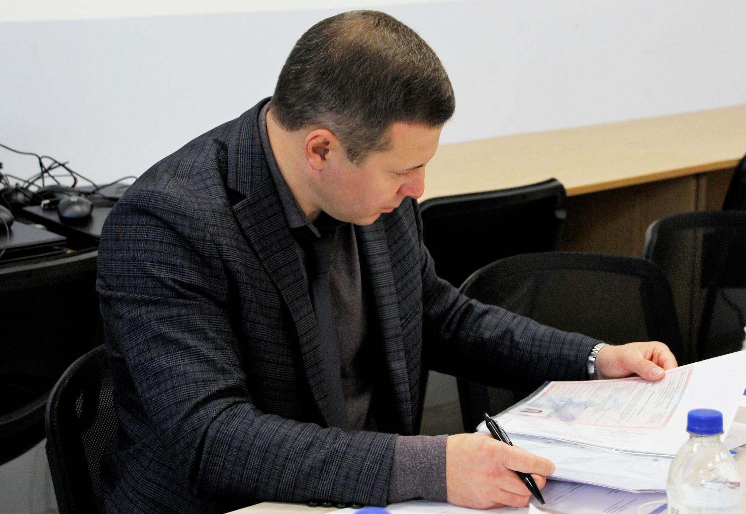 В АО «Калининград-ГорТранс» прошла приёмная комиссия по отбору на обучение водителей категории D 