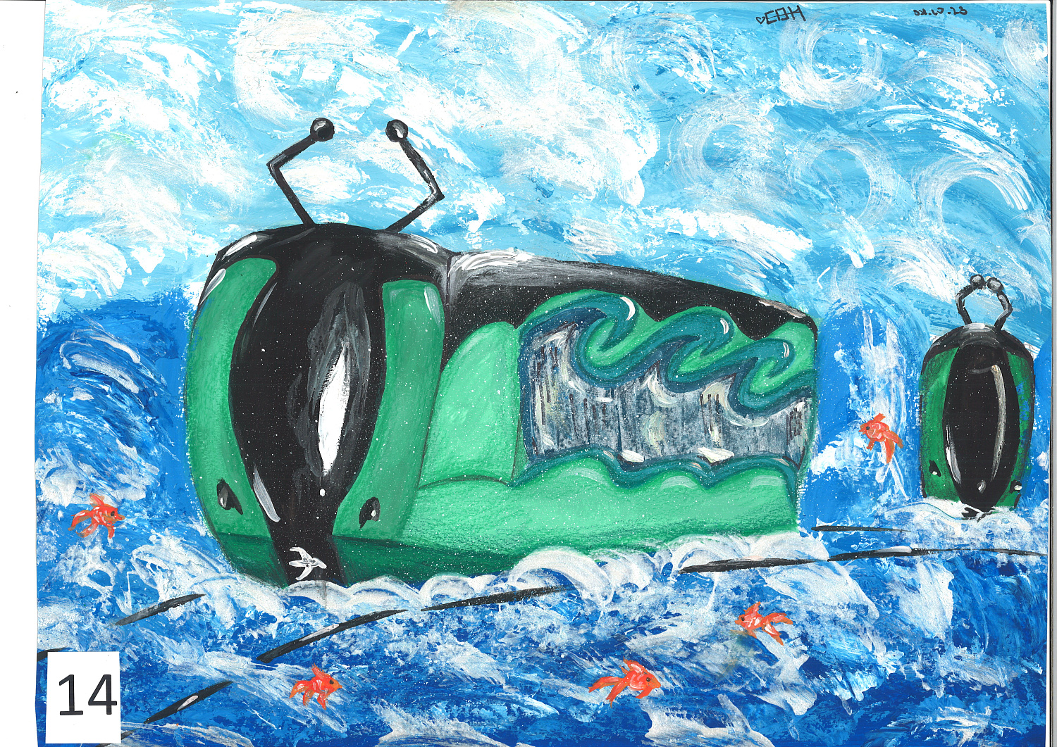 Конкурс детского рисунка МКП Калининград-ГорТранс