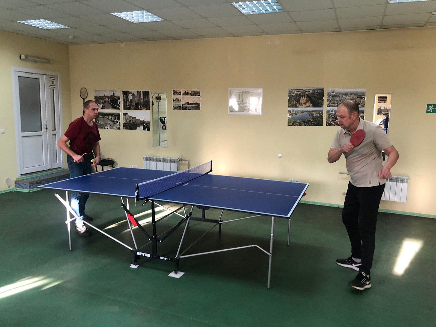 В АО «Калининград-ГорТранс» прошел отборочный турнир по настольному теннису