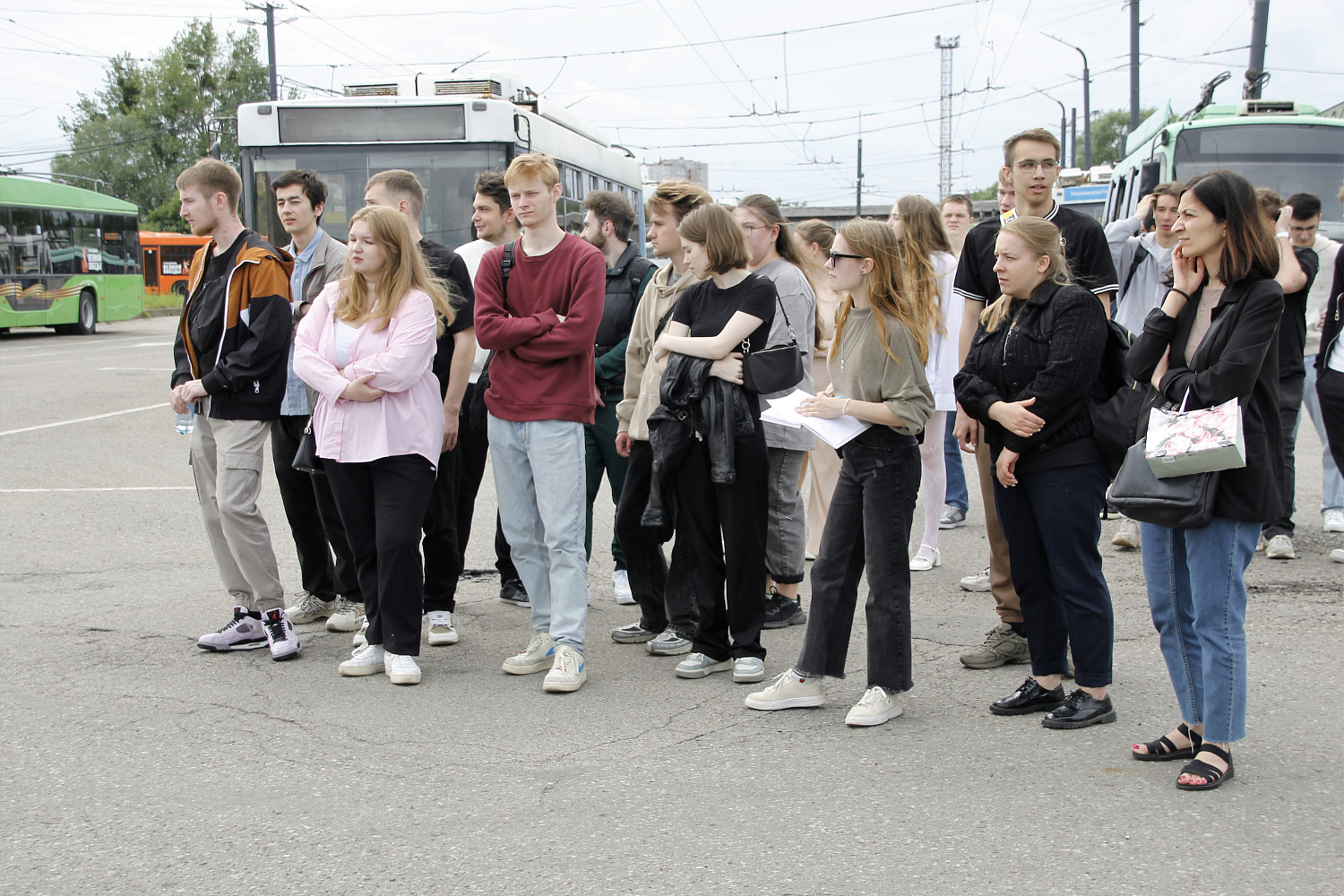 Студенты БФУ им.И.Канта познакомились с работой АО «Калининград-ГорТранс»