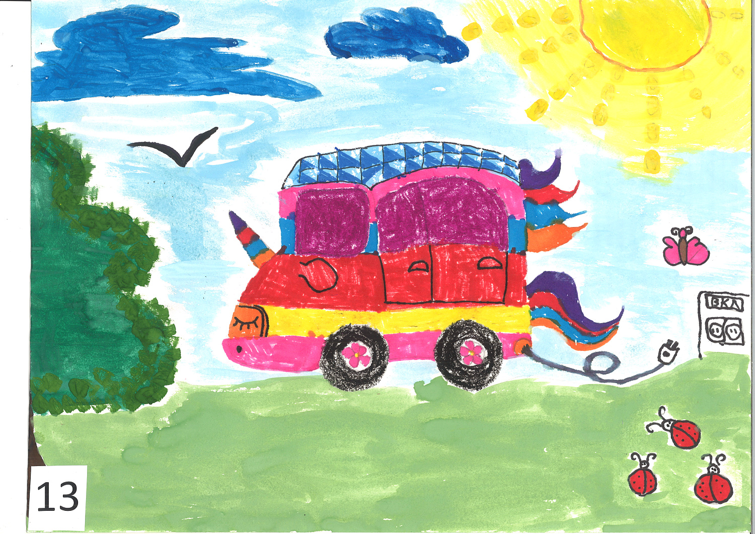 Конкурс детского рисунка МКП Калининград-ГорТранс